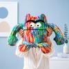 Peluche Mostro delle Emozioni Carino Cuscino Rilassante Bambola Animale di Peluche Bomboniere Decorazioni Regalo di Compleanno per Bambini