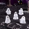 Kreatives Halloween Schwebendes Geist Desktop Dekorationselement - DIY Harzhandwerkszubehör für Heimdekoration, Praktisch