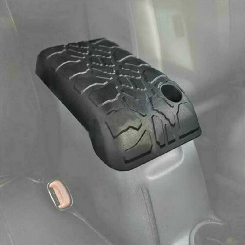 Auto Mittelkonsole Armlehnenabdeckung Schwarz Innenausstattung Zubehör Für Jeep Wrangler TJ 2001-2006