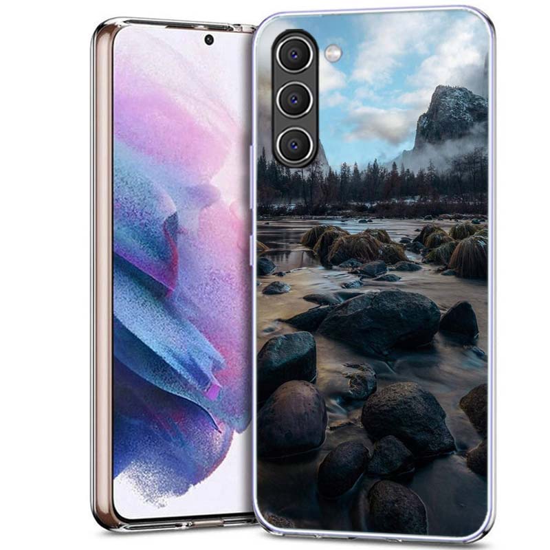 Mountain Forest Phone Case for Samsung A16 A26 A36 A56 A17 A37 A57 A07 A06 A02S A12 A22 A32 A52S A72 Galaxy A70 A50S A71 A51 A31