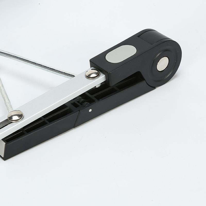 

Y01 Height Adjustable Laptop Stand Desktop Bracket Foldable Aluminum Alloy Computer Riser Silver