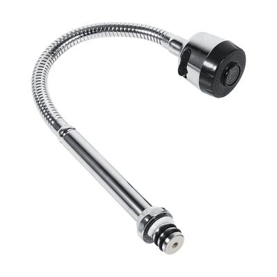 304 Stainless Steel Single-Handle Kitchen Faucet - Swivel Spout & Sink Connection Sink Faucet Pipe