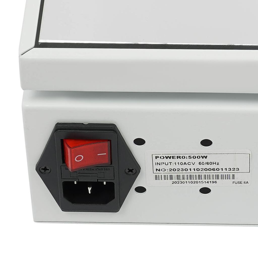 500W Microcomputer Electric Heating Plate Rework Soldering Preheat Station Welder 150X150mm 0-400°C