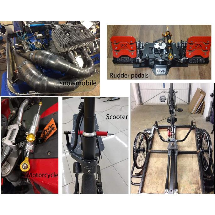 Motorcycle Adjustable Universal Steering Damper Stabilizer Control Fit For GSXR 1000 750 K4 K5 K6 ZX636 ZX6R Z1000 Z400 CB1000R D.uke125 YZF R6 MT-09