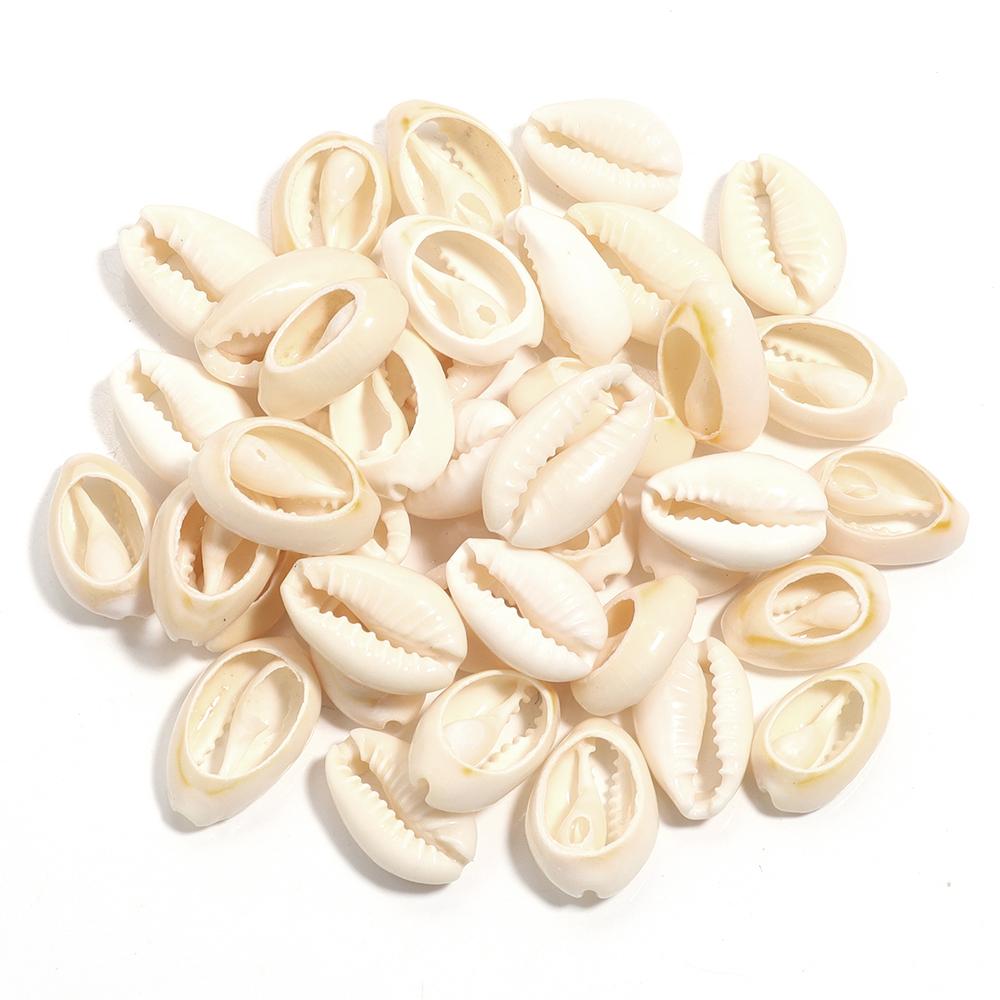 

23-85pcs/lot Multisize Natural Sea Shell Beads Loose Spacer Beads For Jewelry Making DIY Bracelet Necklace Earrings Accessories 18-20mm apx 28pcs
