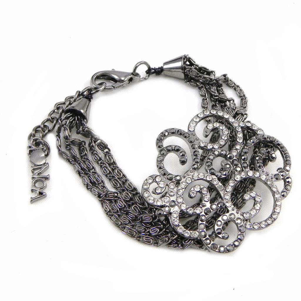 NOA [G8270] - Gray 'Sissi' Designer Bracelet