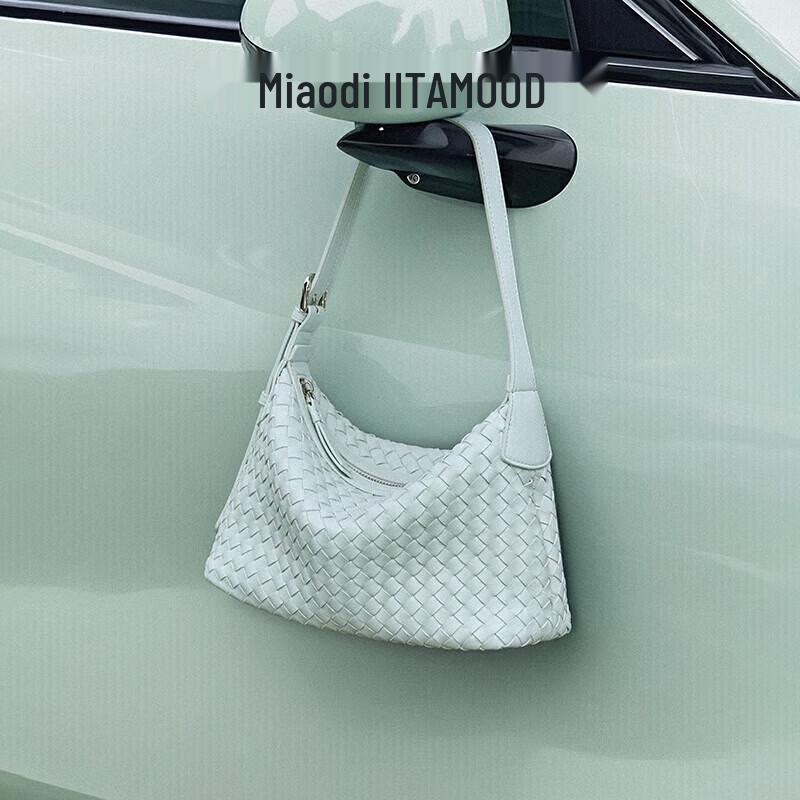 

Miao Di Woven Lambskin Hobo Shoulder Bag Hobo Tote Bag