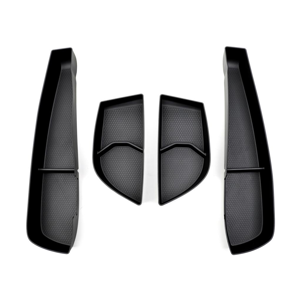 for Smart #1 #3 Door Side Storage Box Front Rear Door Handle Organizer Tidying TPE Car Accessories