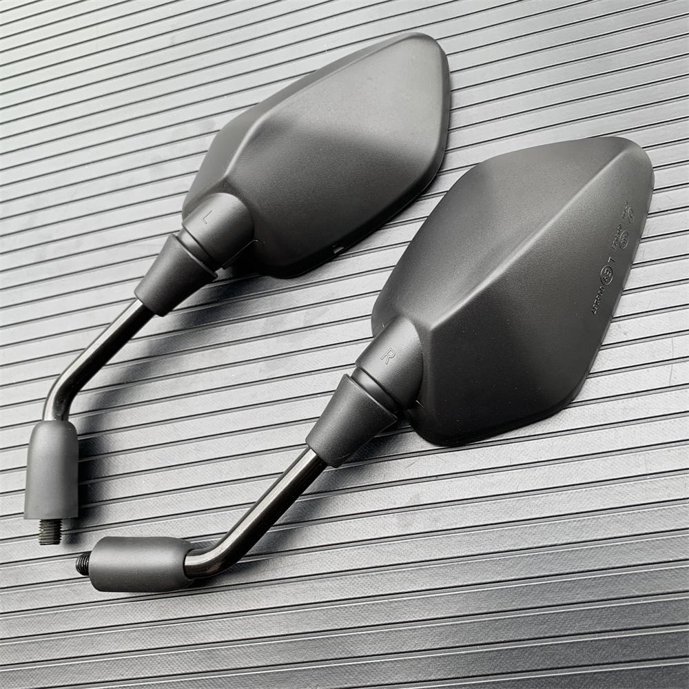 Universal Motorcycle Rear View Side Mirrors For HONDA  Africa Twin CRF250L CRF450L CRF1000L CRF1100L 10mm Clockwise Mirror
