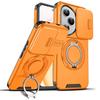 Shockproof Magnetic Case for Honor 400 Pro 5G Slide Camera Lens Ring Stand Protect Cover for Honor 400 Lite X9C Magic7 Lite Case