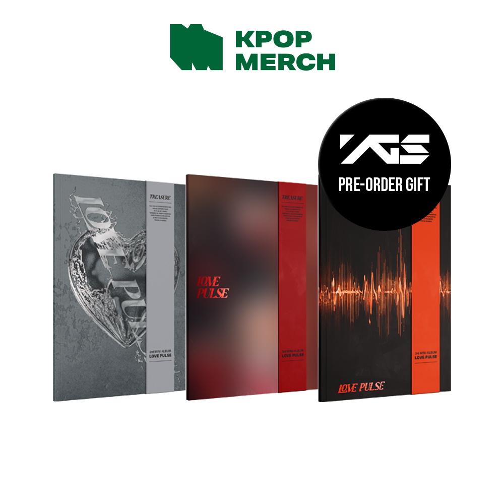 

[Pre-order] TREASURE - 3rd MINI [LOVE PULSE] Random