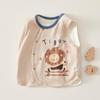 Double-Layer Pure Cotton Baby Cardigan: Winter Vest for Boys & Girls