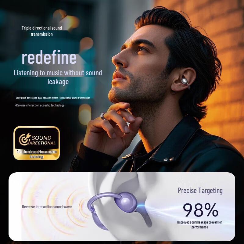 Soaiy GK58 AI Smart Open-Ear True Wireless Earbuds