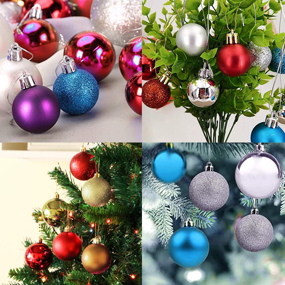 Color : Cool Blue LFOZ 24Pcs 6cm Colorful Ball Set Christmas Tree Ornaments Christmas Tree Pendants Christmas Balls Transparent Ball Holiday Decoration Color : Cool Blue LFOZ 24Pcs 6cm Colorful Ball Set Christmas Tree Ornaments Christmas Tree Pendants Christmas Balls Transparent Ball Holiday Decoration