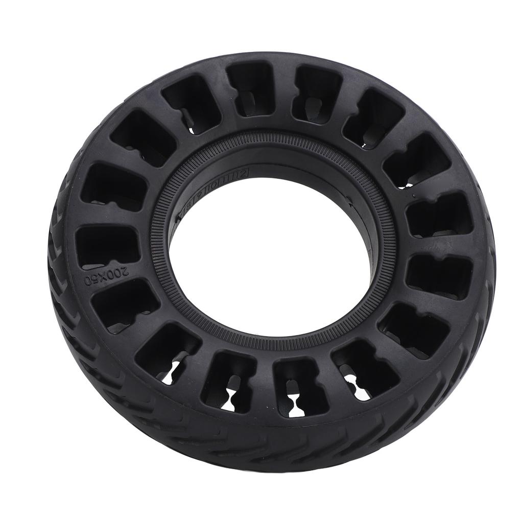 Electric Scooter Tire Professional 200x50 Rubber Solid Wheels Replacement Tire for 8 Inch for Dolphin Series Scooters