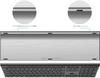 Arteck Bluetooth Japanese Stainless Compatible with Windows Tablet Rechargeable Can Be Used for 6 Months Keyboard, Layout, Multi-Device, Steel,