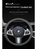 Ideal One Genuine Leather Steering Wheel Cover - Ultra-Thin, Universal Fit for Ideal L7, L8/L9, All-Season