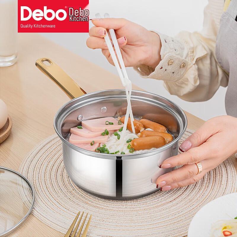 Deber Willi Edelstahl Suppentopf & Milchtopf Set