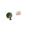 Elegant Peacock Animal Sculpture And Dollhouse Couch 1 12 Scale Artificial House Scene Decoration