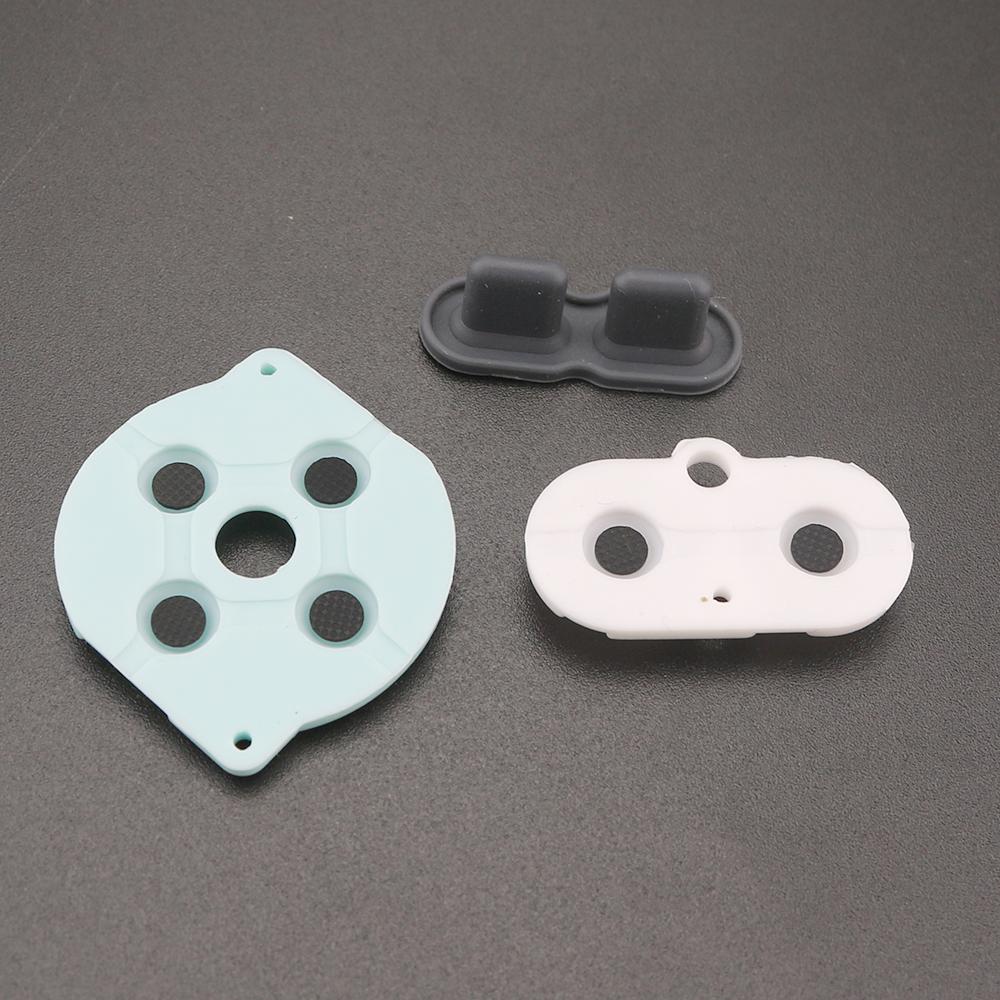 1set 5sets 10sets For GB GBA GBC GBP Rubber Conductive Buttons A B D-pad Silicone Start Select Keypad Repair Parts 1set