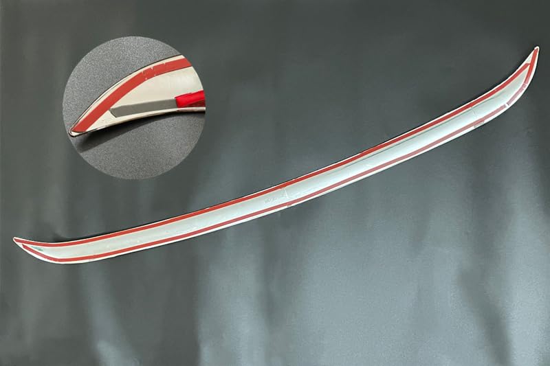 MEKOMEKO Kühlergrill vorne Stoßfängergrill vorne und Frontemblem Zierleiste für den neuen Crown Crossover September 2022 und Glänzende Außenfläche aus ABS 1