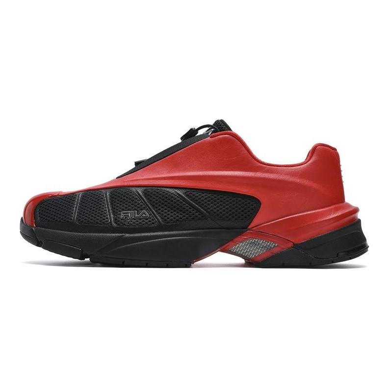 Fila Replica Ferrari Color Block Fashion Sportiva Durevole Scarpe Casual Basse Uomo sneaker Rosso Nero F12M431116FFB