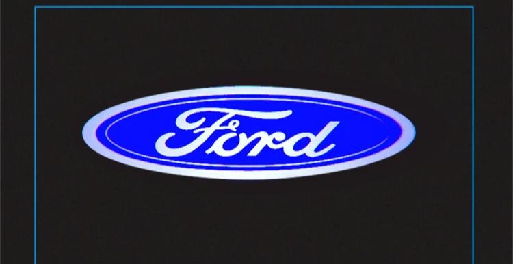 

Car Sticker 2pcs Led Car HD Rearview Mirror Welcome Lights for Ford Logo Projection Lamp Mondeo EXPLORER Max FOCUS Edge Equator