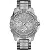 Guess- Armbanduhr - Herren - Chronograph - W0799G1 - FRONTIER SILVER