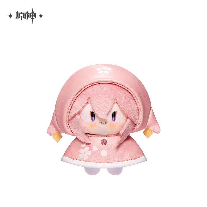 Genshin Impact Plush Kazuha Furina Xiao Sigewinne Wanderer Yae Miko Cute Plush Toys Bag Pendant Anime Stuffed Dolls Gift