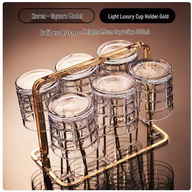 Langxi European Style Whiskey Glass Set