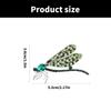 Exquisite Alloy Dragonflies Brooch Featuring Rhinestones Fashion Elegant Brooch Alloy Texture for Adding Sophistication