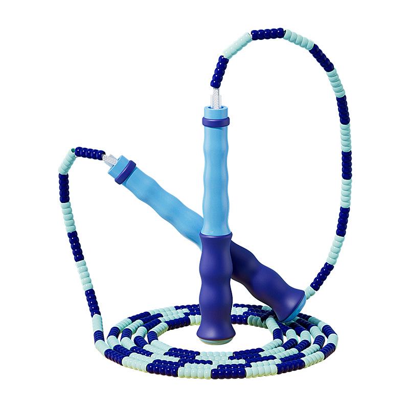 Adjustable Bamboo Jump Rope for Young Beginners - Perfect for Elementary and Kindergarten Students