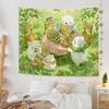 Fresh Field Spring Outing Style Decorative Tapestry Bedroom Living Room Tapestry Home Wall Decoration Tapestry