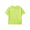 Fila Logo Print Fashion Trendy Casual Loose Round Neck Short Sleeve T-Shirt Women T-Shirt Bright-Liquid-Green F11W128156FLG