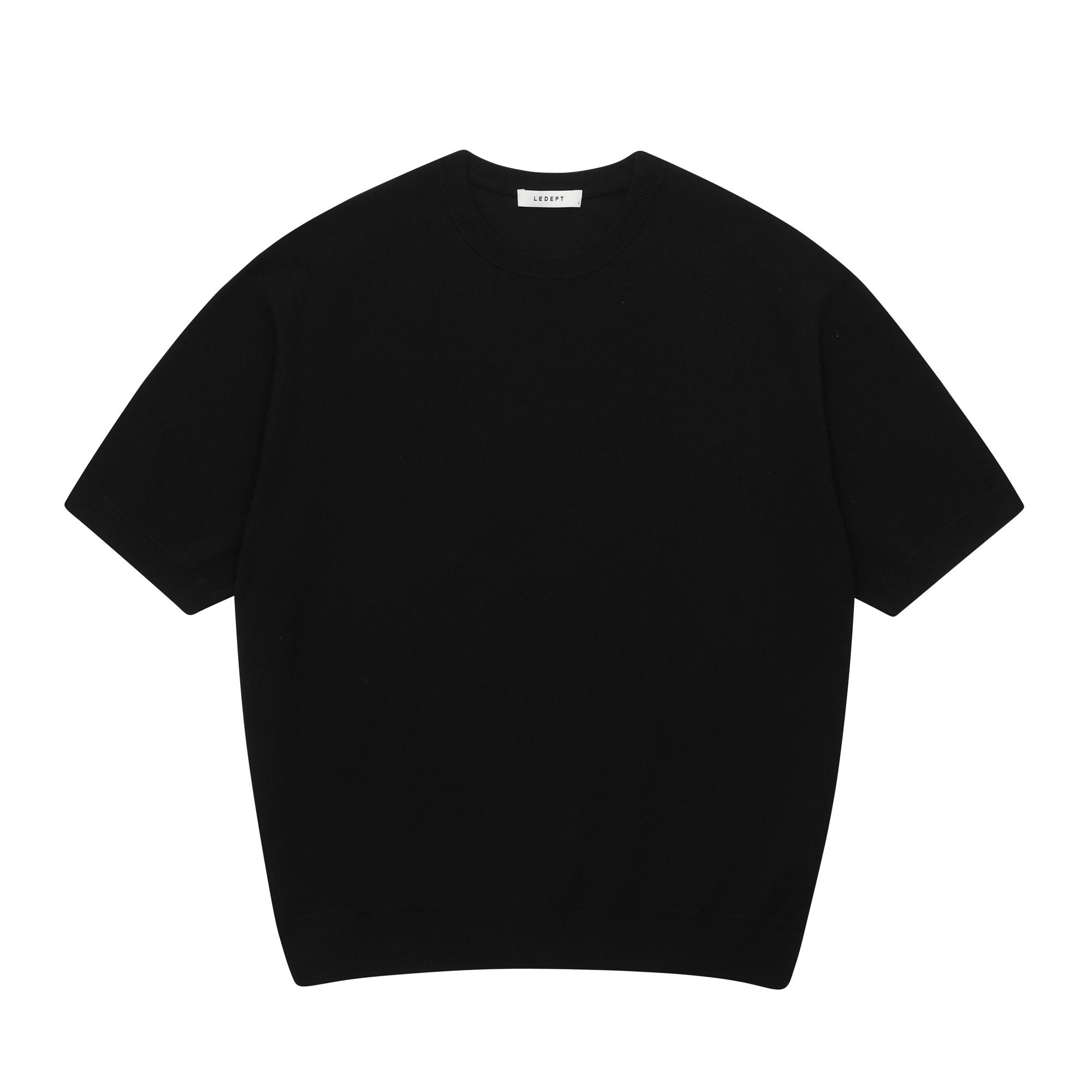 Le Dept Summer Cool Knit Pullover [Black] Black/L