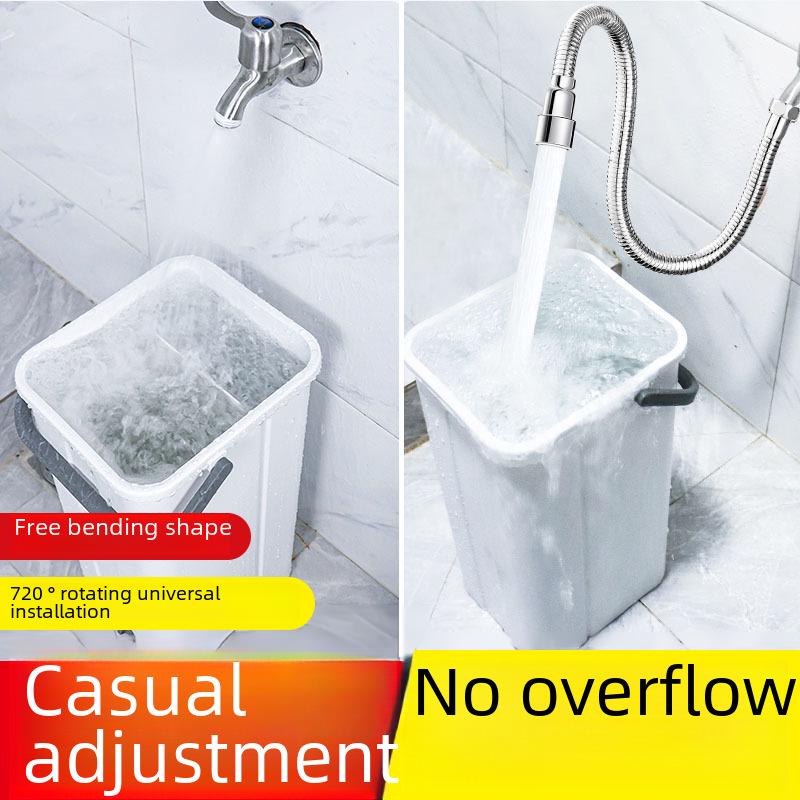 Universal Swivel Faucet Bubbler and Hose Extension