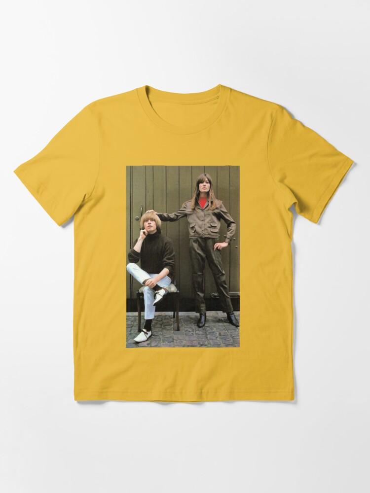 Françoise Hardy Brian Jones and Françoise Hardy Essential T-Shirt