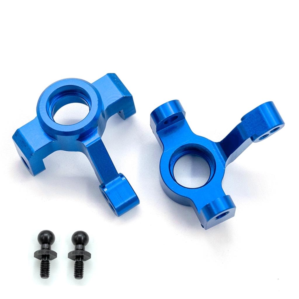 Aluminum Caster Blocks C-Hubs Steering Block Stub Axle Carriers Knuckles Set  Replacement for TRAX4