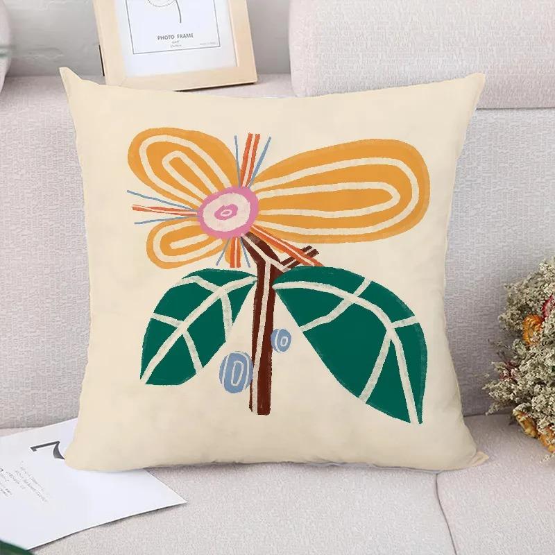 Simple Decorative Pillowcases Living Room Office Home Pillowcases Car Ornaments