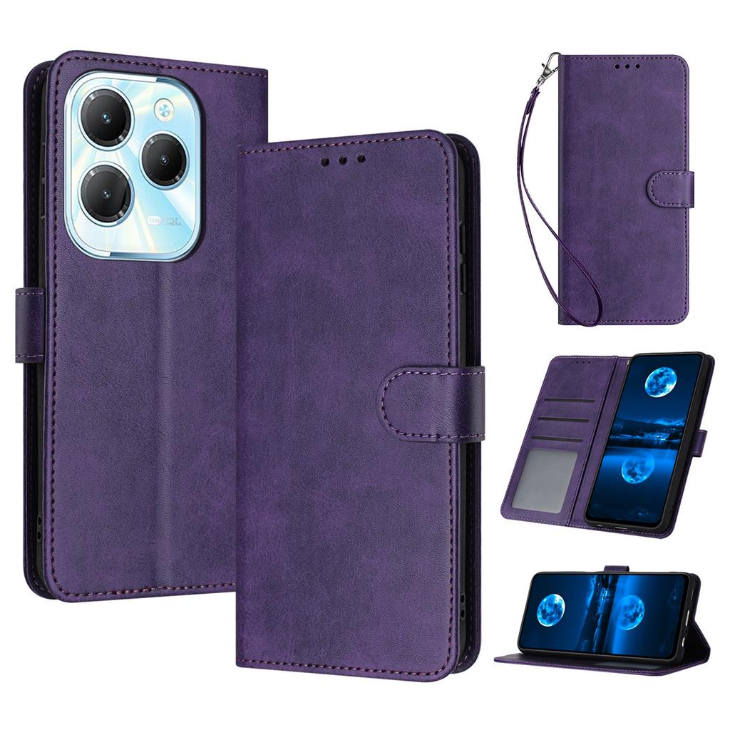 For TECNO Spark 20 Pro/Infinix Hot 40/Hot 40 Pro Case Folding Stand Leather Wallet Phone Cover