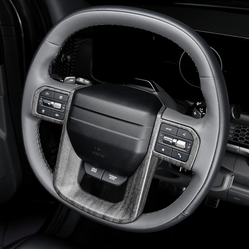For Kia TASMAN 2025 2026 ABS Steering Wheel Car Switch Button Trim Frame Cover Accessories LHD/RHD