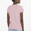 PUMA Classics Logo Interest Tee Women Tops Pink 536349-16