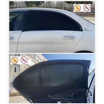 Car Sunshade Curtains Universal Side Window Shades Car Curtains Protection Repellent Mosquito Mesh Net Sunshade Auto Accessories