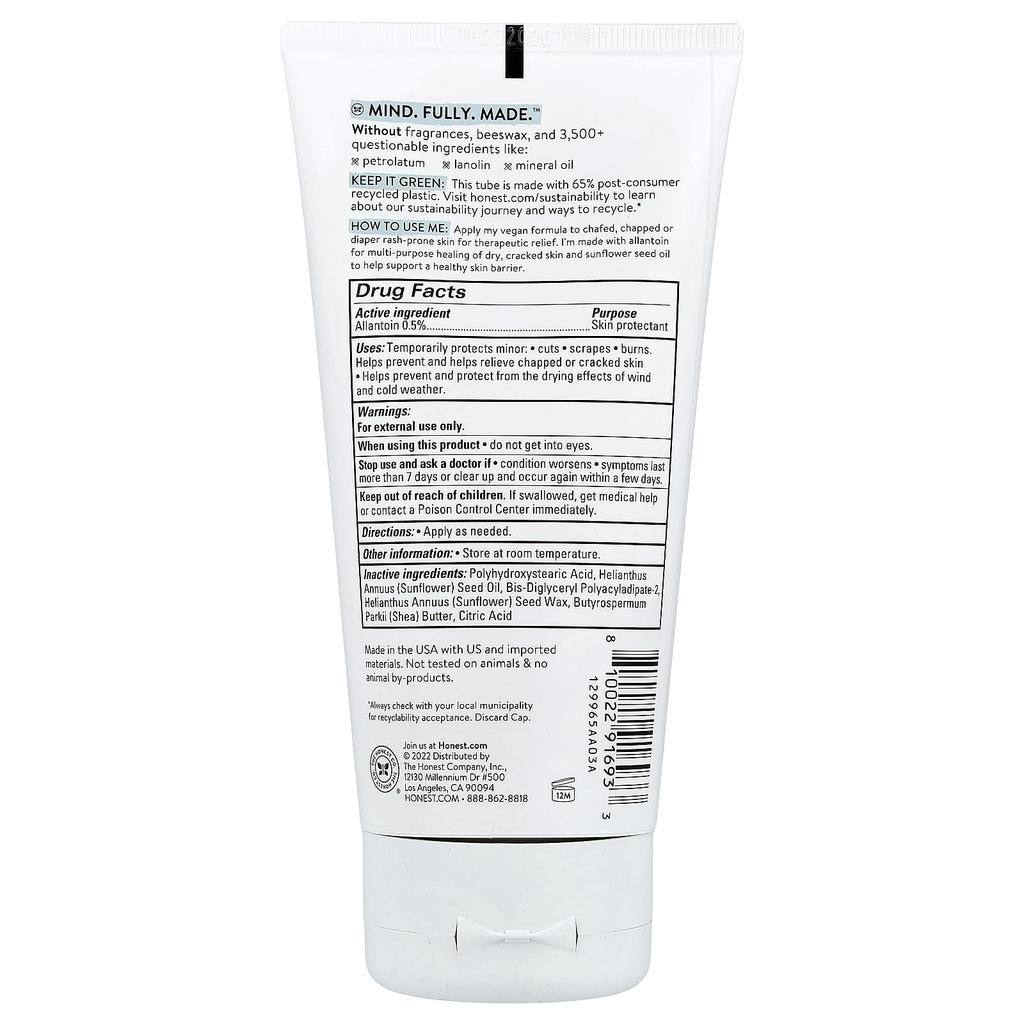 The Honest Company, Treat™, Healing Head-to-Toe Ointment, Fragrance-Free, 5 oz (141 g)