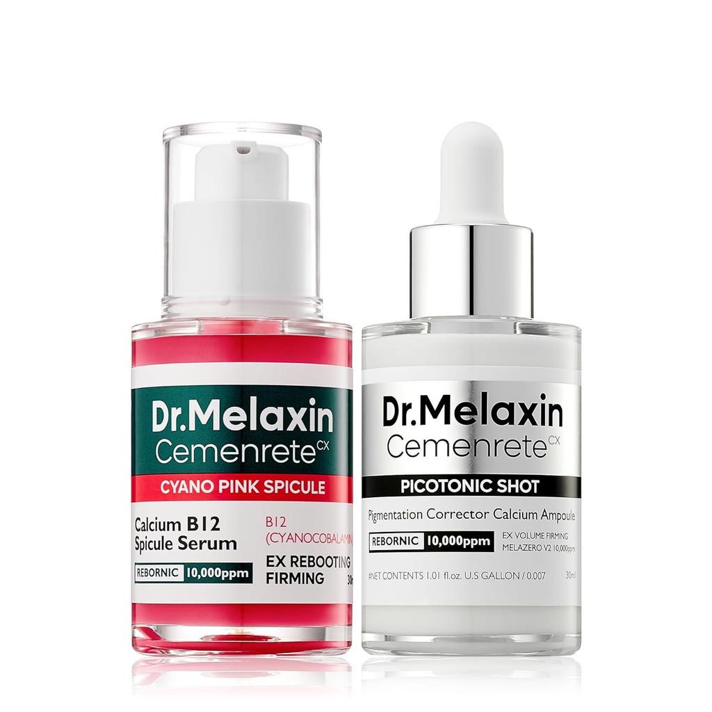 Dott. Melaxin Cemenrete Rosa Set Anti-Rughe Rassodante Riparatore, Riduce le Linee Sottili, Aumenta l'Elasticità, Migliora il Cedimento, Svela un Luminoso Aspetto Giovane