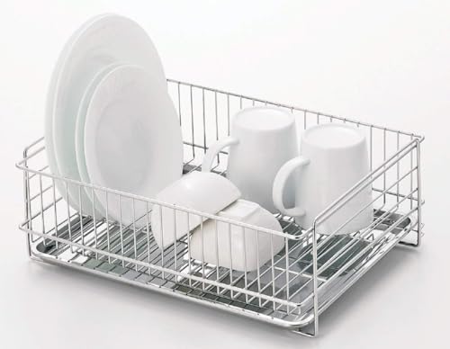 [Online Exclusive] Pearl Metal Stainless Steel Dish Drainer Basket AZ-7166
