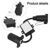 Trailer Light Adapter US To EU Trailer Converter Outdoor Activities Easy Installation Electrical Solution For Boat Trailer