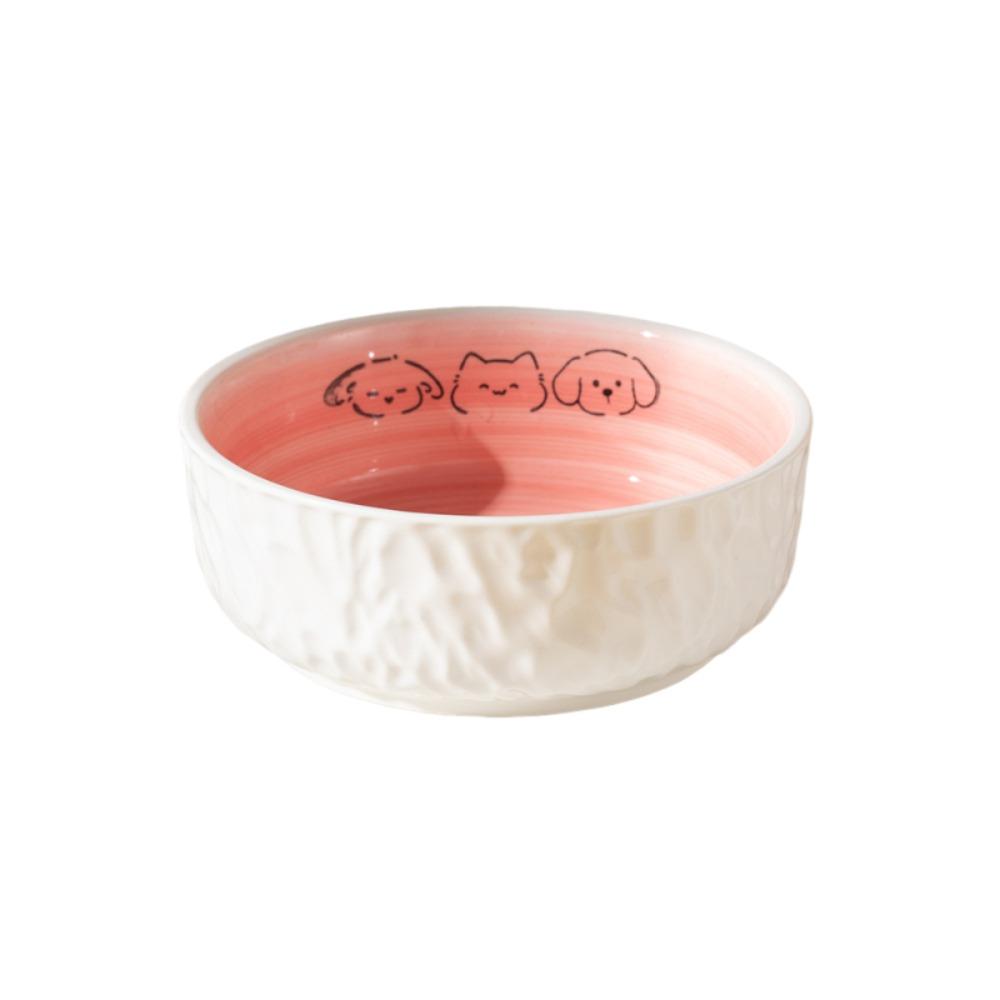 Ceramic Elevated Cat Bowl Anti-Vomiting Raised Pet Feeder Pet Food Water Bowl  Pet Supplies