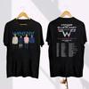 2026 Weezer Band Maglietta in Cotone Vintage Uomo Donna Hip Hop Tee Moda Maglietta a Maniche Corte Magliette Oversize Streetwear Top Abbigliamento