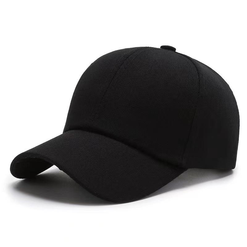 New Unisex Plain Baseball Cap - Outdoor Vintage Style, Sun Protection, Small Brim.